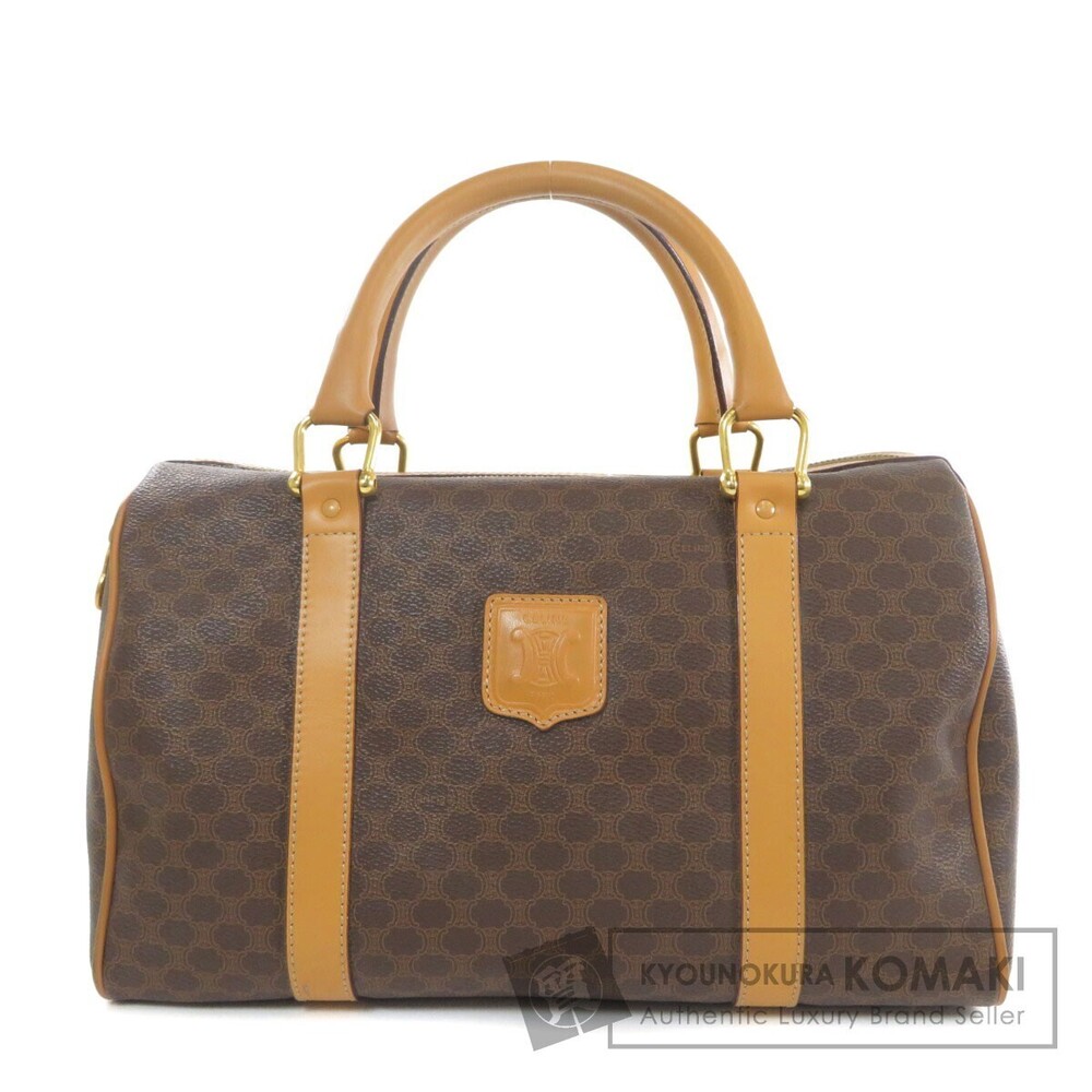 Celine Macadam Boston Bag Leather